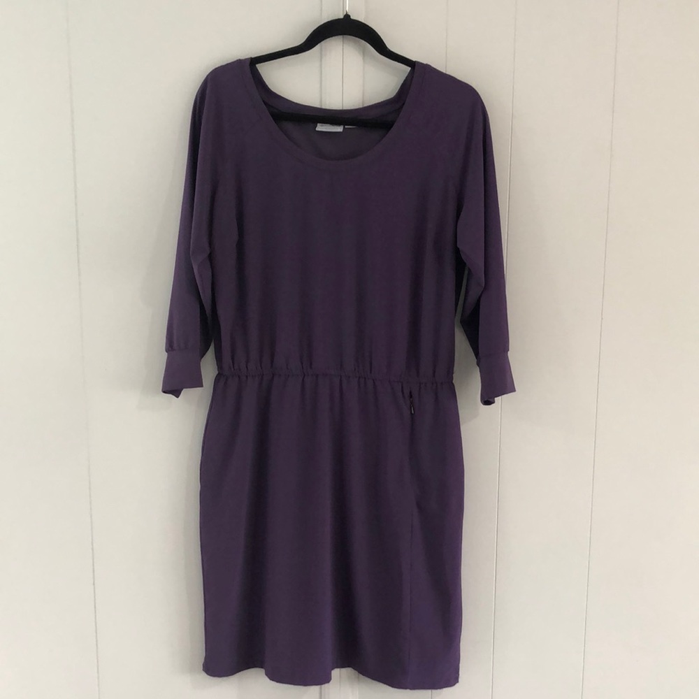 Columbia Purple Long Sleeve Casual Dress